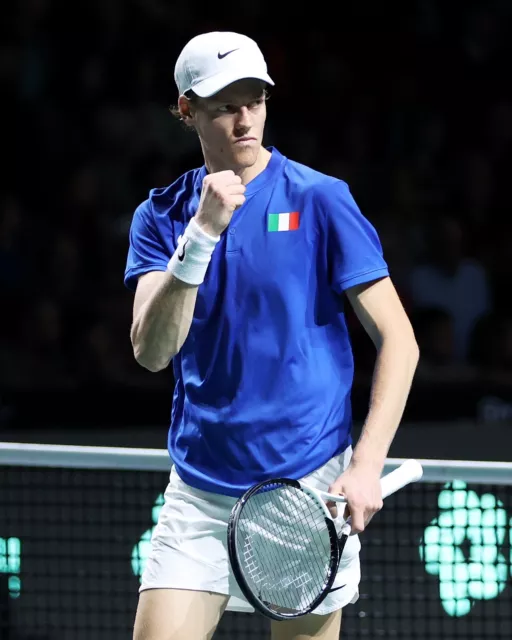 Davis Cup 2023 Italia Campione Del Mondo 2023 Poster 45X32Cm Jannik Sinner
