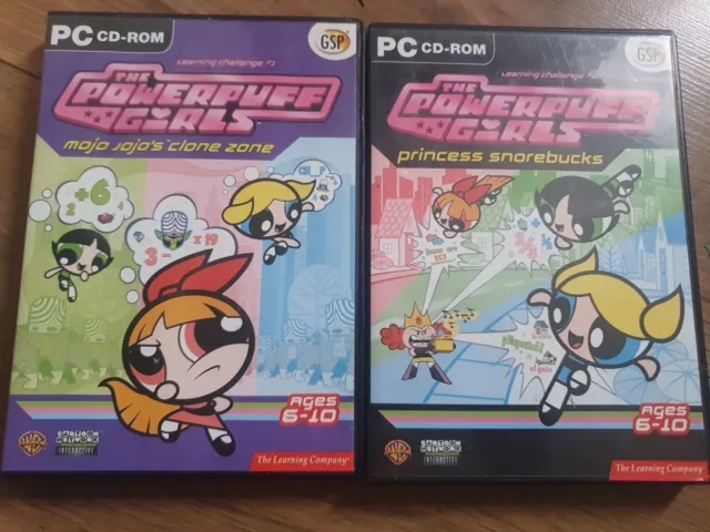 The Powerpuff Girls Mojo Jojo's Pet Project CD ROM Game 2001 E05