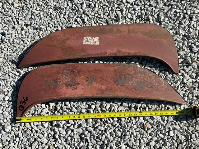 Vintage PAIR Old 1967 1968 1969 1970 1971 DODGE DART Foxcraft FENDER SKIRTS Q36
