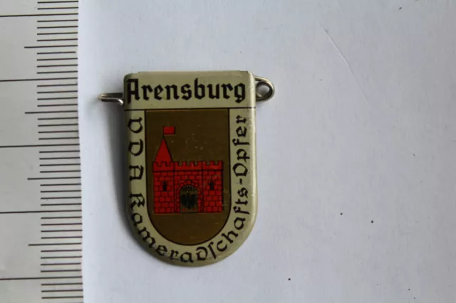 WHW-Spendenabzeichen, "Arensburg - VDA Kameradschafts-Opfer"