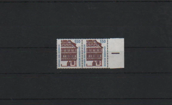 ALLEMAGNE RFA Paire horizontale numéro 1581 emis en 1994
