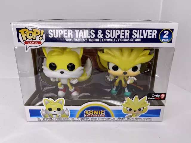 Funko POP Super Tails Super Silver 2 Pack SDCC 2020 Sonic The