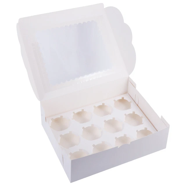 12 pz involucri per cupcake supporto per cupcake contenitore per torte supporto per torte