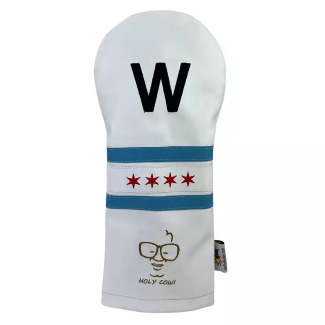 Sunfish Leather golf driver headcover - FLY THE W