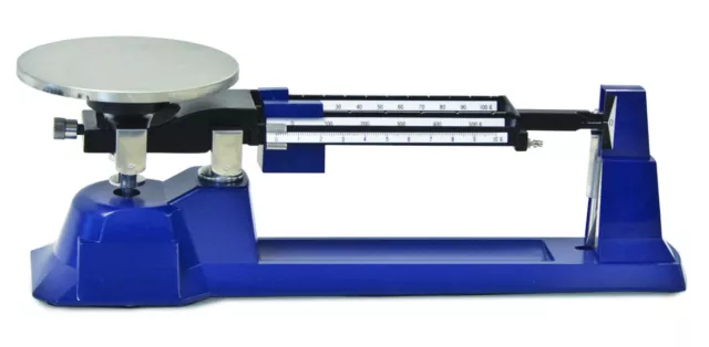 Walter Products B-300-O Economy Triple Beam Balance with Tare, 610 g Capacity