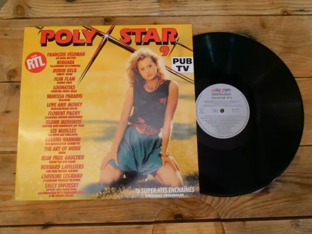 Polystar 9 Compilation Lp 33T Vinyle Ex Cover Ex Original 1989