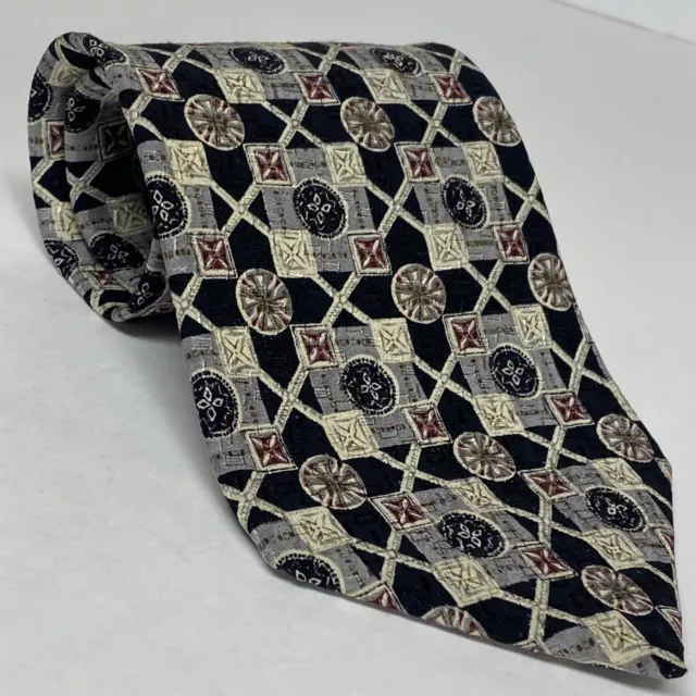 VINTAGE TORRIANI SILK Tie Mens Ancient Italian Patterns Made in USA ...