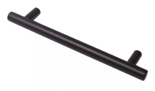 T Bar Kitchen Cabinet Door Handles Cupboard Drawer Bedroom Furniture Pull Black
