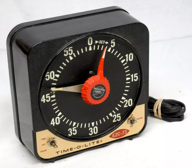 Temporizador Ampliador de Cuarto Oscuro Time-O-Lite EZC-73 Probado Gran Forma CAMCOL70