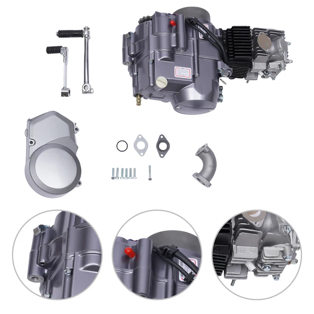 140cc 4 Stroke Racing Engine Motor Horizontal For Pit Dirt Bike Honda CRF50