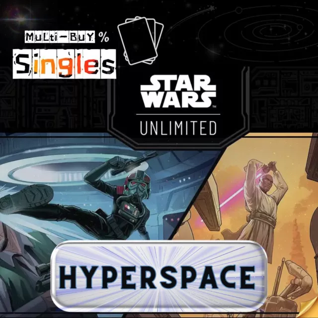 Star Wars Unlimited Spark of Rebellion Singles - RARE Legendary Hyperspace