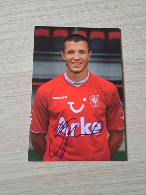 NIKITA RUKAVYTSYA # FC TWENTE / AUSTRALIA - 6x4 OFFICIAL AUTOGRAPHCARD UNSIGNED