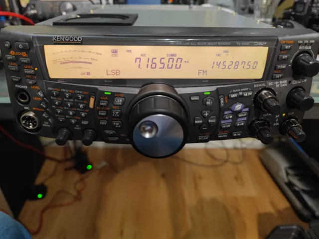 Kenwood TS-2000 Working Komplete Display Front Unit