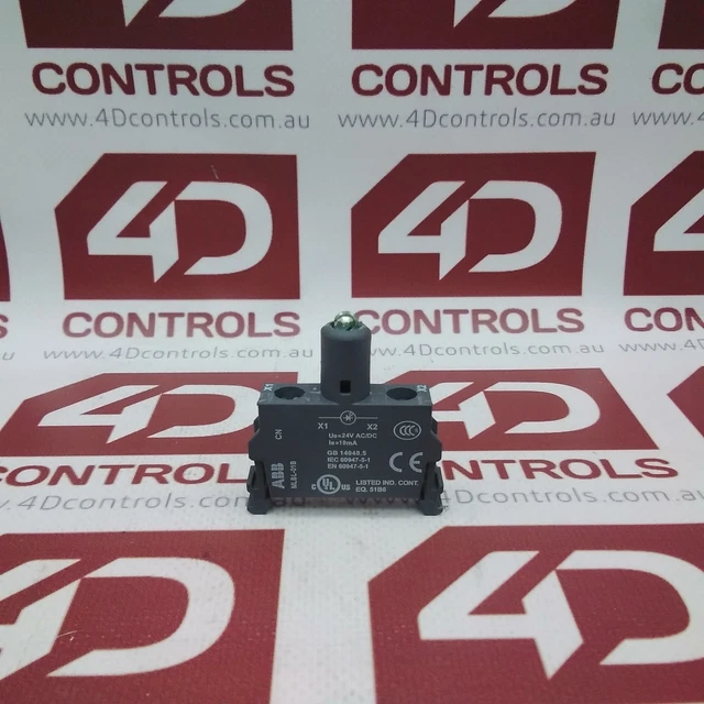 MLBL-01BL | ABB | Modular LED Block, 24VAC?DC, 50/60Hz, Blue, No Box