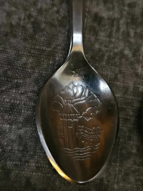 Rolex Bucherer of Switzerland Lucerne Souvenir Stainless Steel Spoon 3