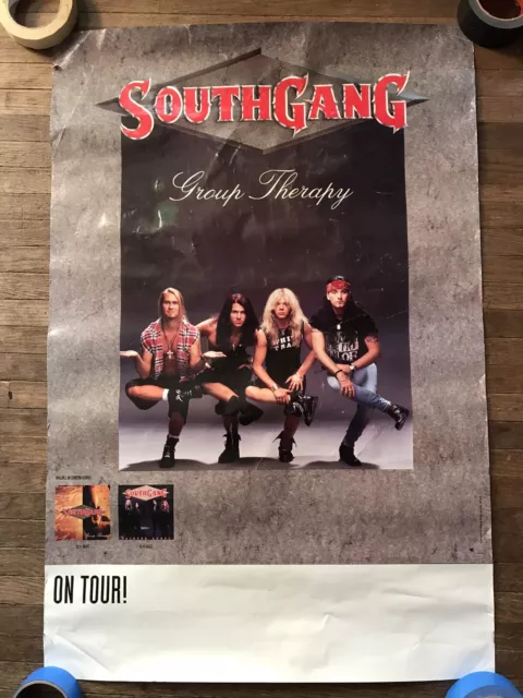 Southgang Poster Promo 24x36 RARE 1992 Group Therapy - Butch Walker Marvelous 3