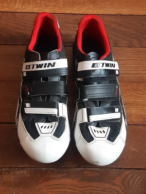 Bont Riot Chaussures de route Blanc/noir Pointure 44,5