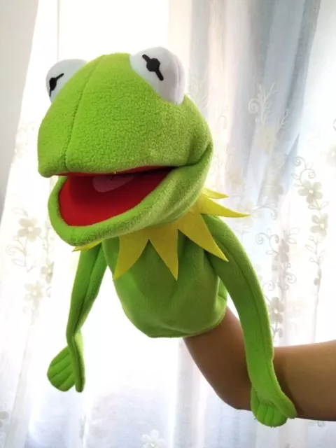 Peluche Kermit the Frog la grenouille FONGWAN Marionnette Poupée