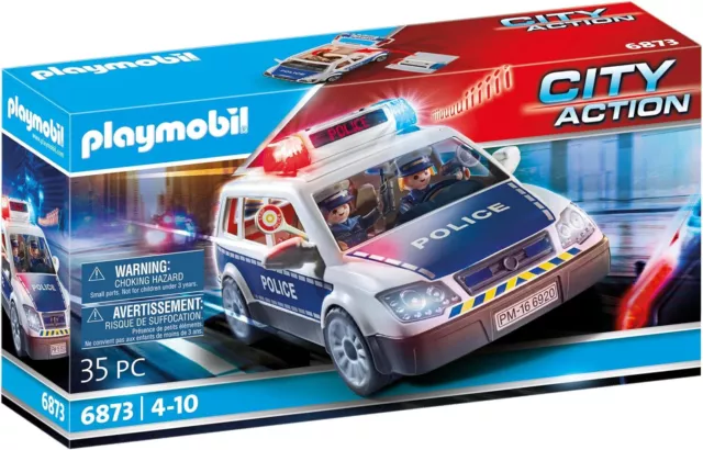 Playmobil 6873 - City Action Polizei Einsatzwagen mit Licht & Sound neu und OVP