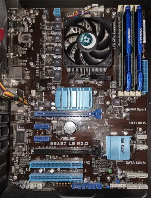 Asus M5A97 LE R2.0 Motherboard  16gb DDR3 Ram AMD FX 6300