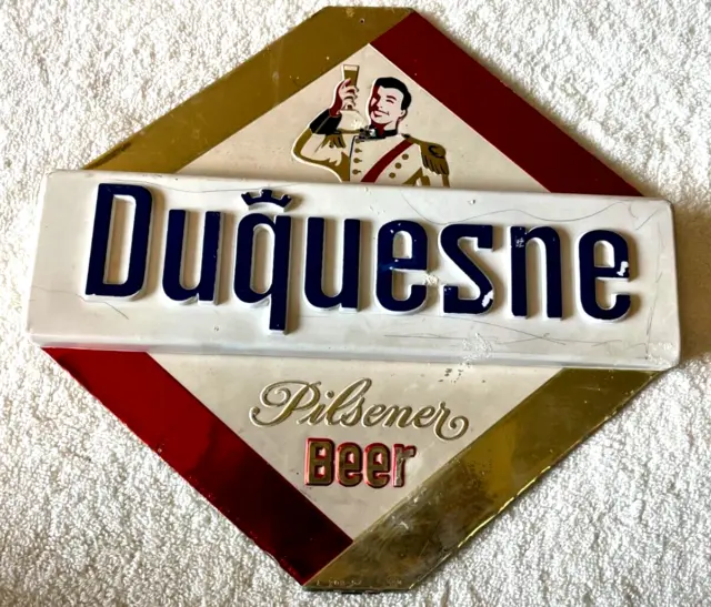 Duquesne Beer sign Breweriana Pittsburgh PA