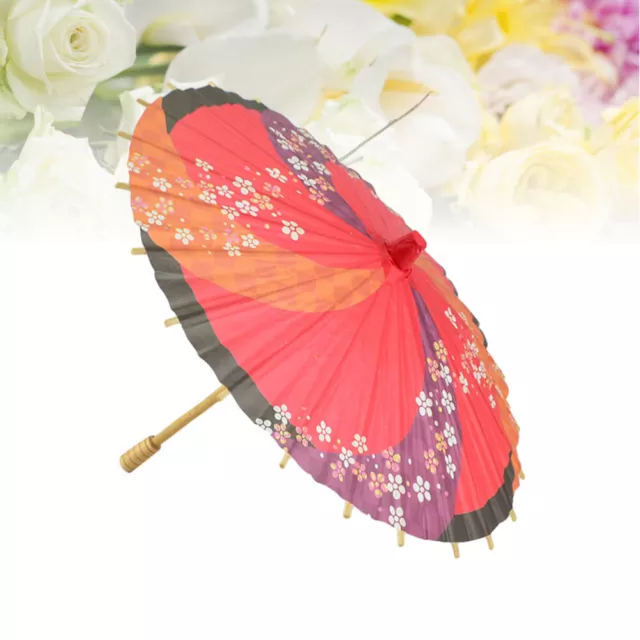 Japanese Style Paper Umbrella Mini Decorative Umbrella Dancing Prop Wedding