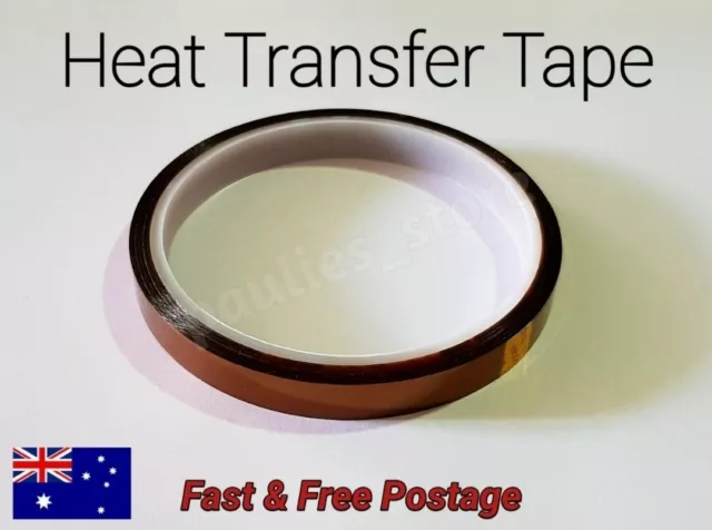 Heat Proof Thermal Tape Heat Resistant Sublimation Adhesive Tape 10mm x 30m