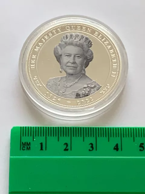 Queen Elizabeth The Second Commemorative Coin. 96 Years 1926 - 2022