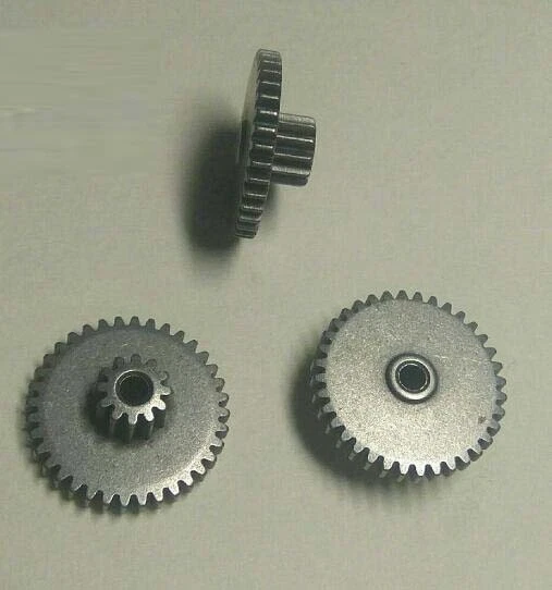 3PCS Metal Double Gear Hole Diameter 2.5mm for Tape Recorder Accessories