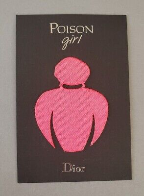 advertising card Dior Carte publicitaire Poison Girl de Christian Dior 