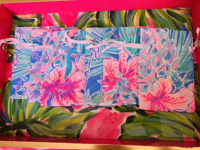 GWP 8 NEW Lilly Pulitzer Pouch Make Up Jewelry Storage Travel Bags