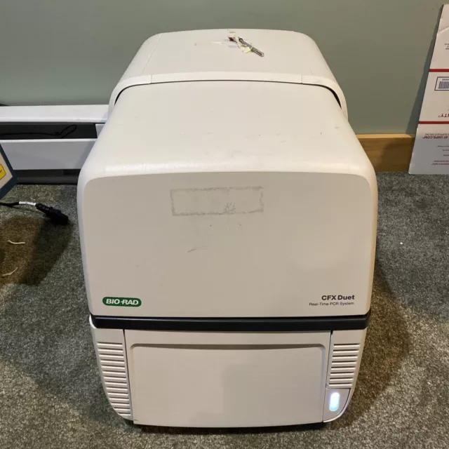 2021 BioRad CFX Duet opus 96 Real-Time PCR Thermal Cycler System Power Tested!