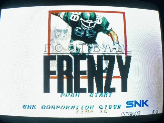 FOOTBALL FRENZY SNK Neo Geo MVS Arcade Cartridge Japan $246.24