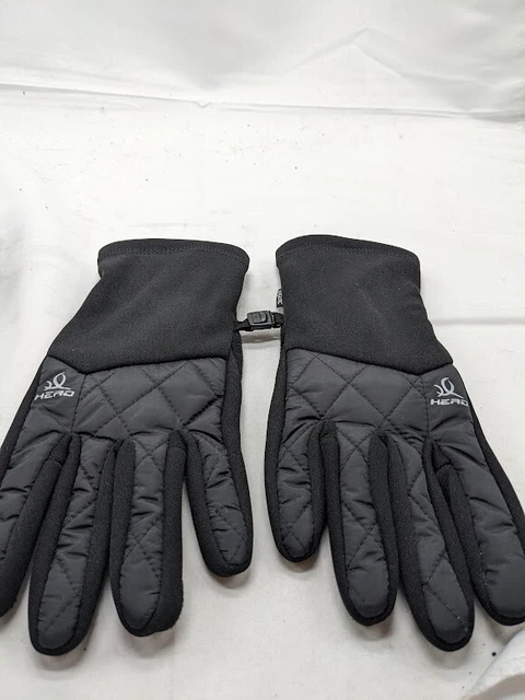 Womens Head Hybrid Touchscreen Running Gloves Black Size Large