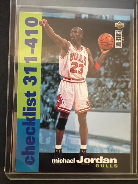 1995 upper deck collectors choice michael jordan