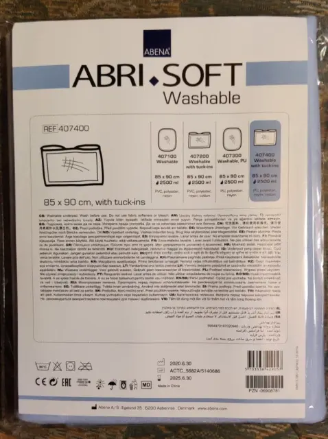Abena Abri-Soft waschbare Mehrwegunterlagen Inkontinenz Krankenunterlagen