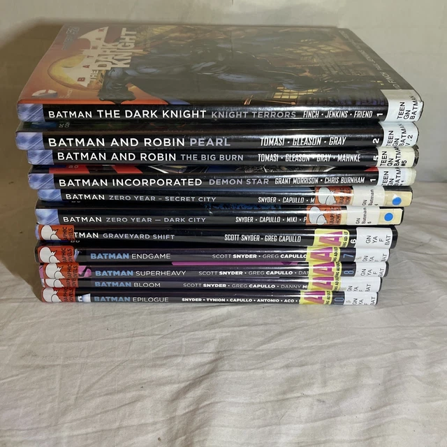 Batman New 52 Lot Of 11 HC Hardcover Scott Snyder DC Comics