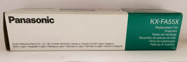 Genuine Original Panasonic Original Genuine FAX Replacement Film - KX-FA55X