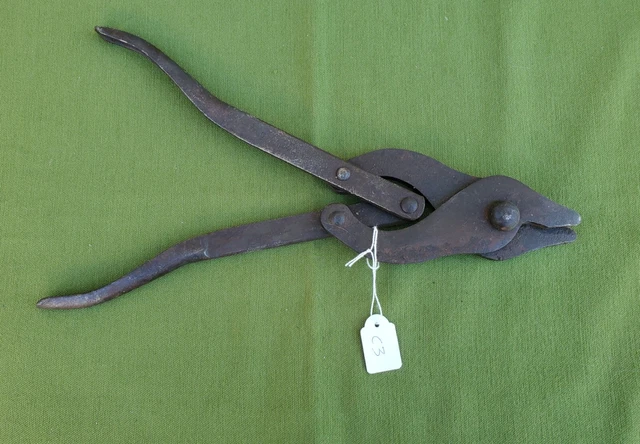 ANCIENNE PINCE COUPANTE ANGLAISE BARBELÉS WWII 1940 - TRÈS