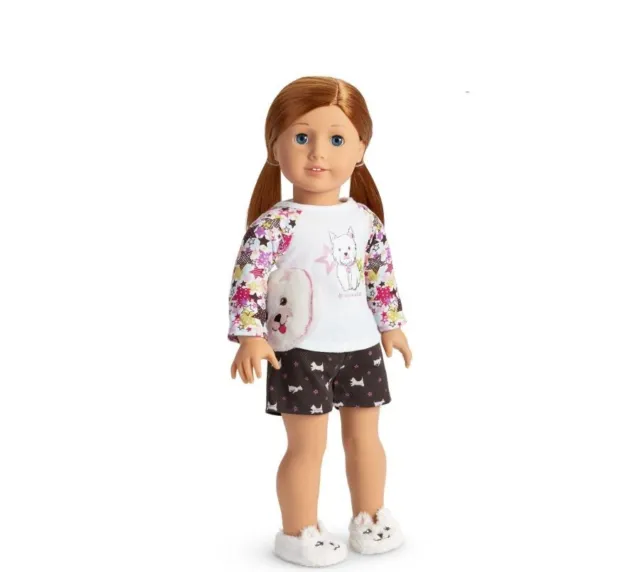 American Girl TRULY ME COCONUT PJ's for 18" Dolls NEW Pajamas Clothes Sleepover