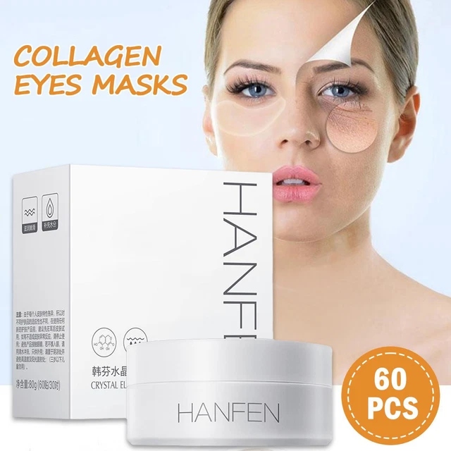 60 Pcs Hyaluronic Acid Under Eye Patches Hydrogel Eye Hydration Deep Mask P0H4.