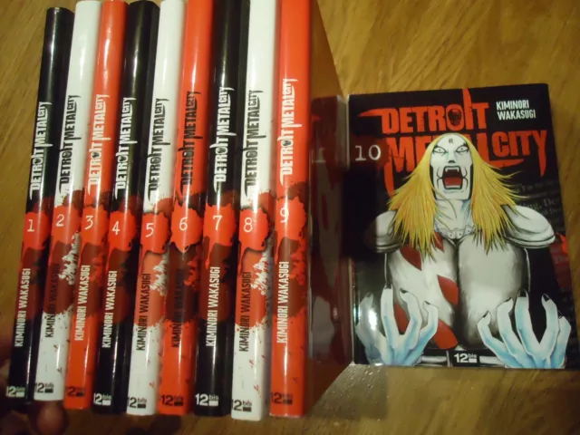 // NEUF LOT SERIE DETROIT METAL CITY 10 Tomes DMC MANGA EO VF INTEGRALE COMPLET