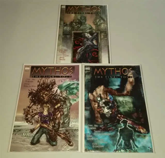 Mythos Final Tour #1-3 Painted Covers Dc Vertigo Comics High Grade Set 1996 (3)