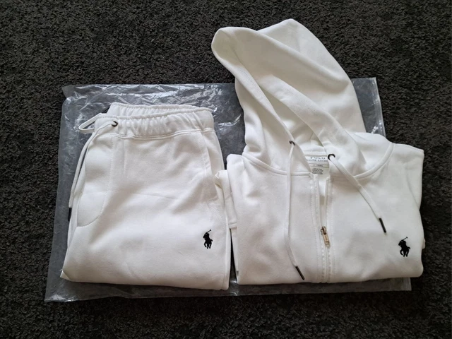 WHITE RALPH LAUREN Tracksuit £169.99 - PicClick UK