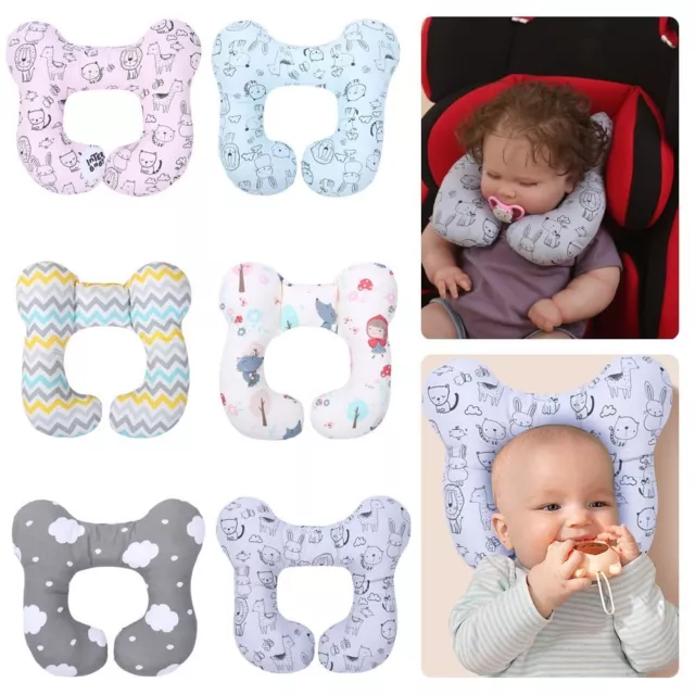 Coussin en forme de U Poussette pour bébé Appuie-tête de siège de voiture