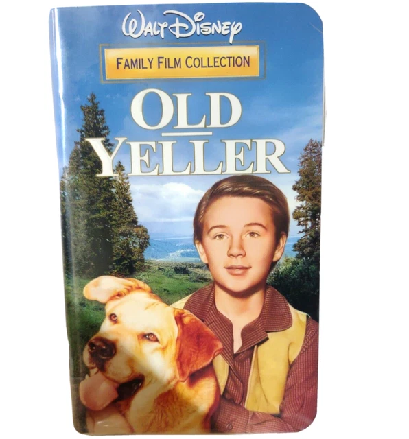 OLD YELLER (VHS, 1996) Disney Family Film Collection Clamshell £1.55