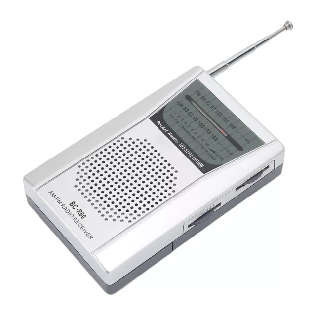 Pocket Radio Small Portable AM FM Radio Battery Operated Transistor Radio XAT UK