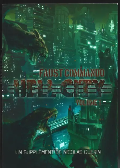 Jdr Rpg Jeu De Role /Faust Commando Hell City Volume 1