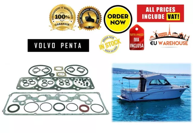 Kopfdichtungssatz für Volvo Penta AQ125B AQ131 AQ145B AQ151 230 RO: 876302