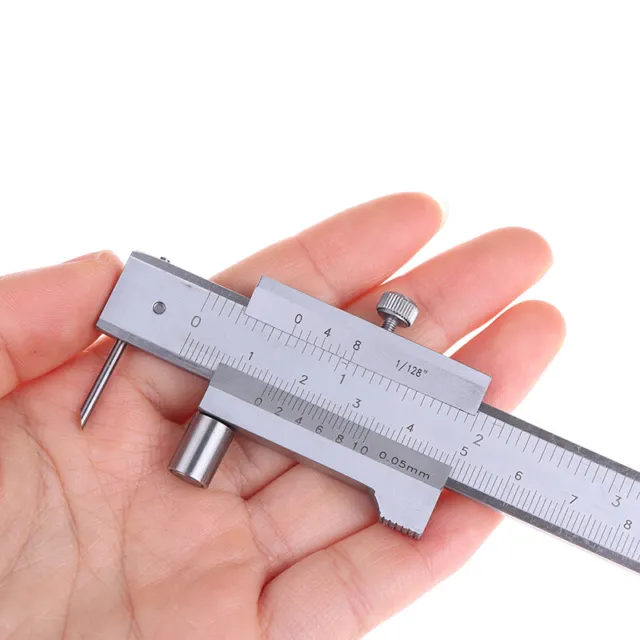 0-200 mm marcatura Vernier pinza scriba righello di misura strumento di misura T F2